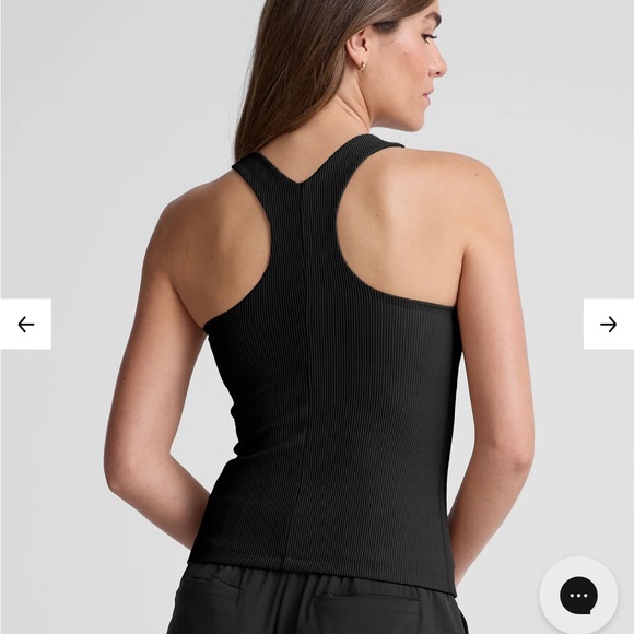 Beyond Yoga Refocus Ribbed Classic Tank - Black Onyx– Size Small - Picture 6 of 7